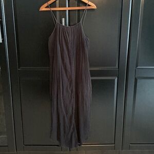 Golden by TNA Aritzia 100% coton black dress